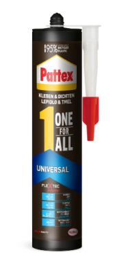 Pattex one for all Universal Montage-Kleber, 420g, weiß, 2866429